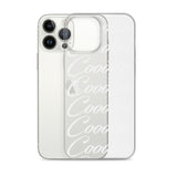 Classic white iPhone Case